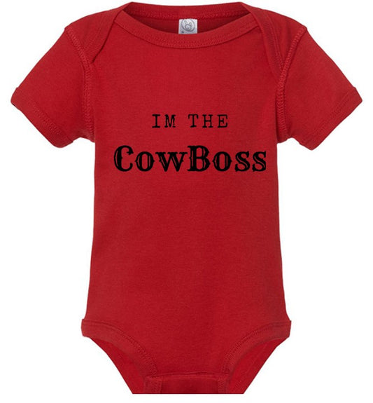 I'm the Cowboss Kids Shirt