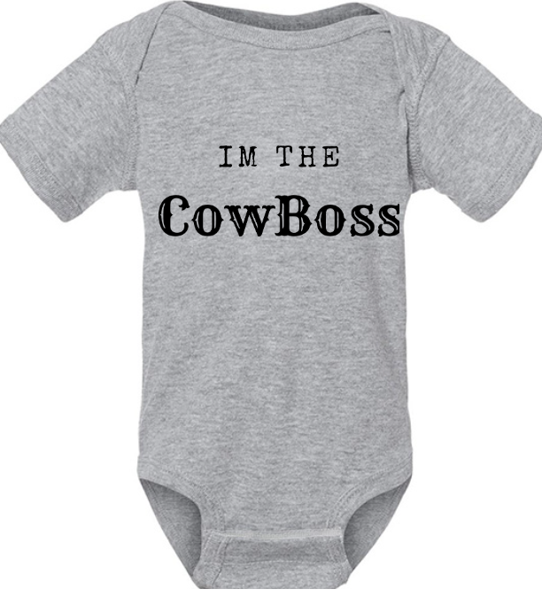 I'm the Cowboss Kids Shirt