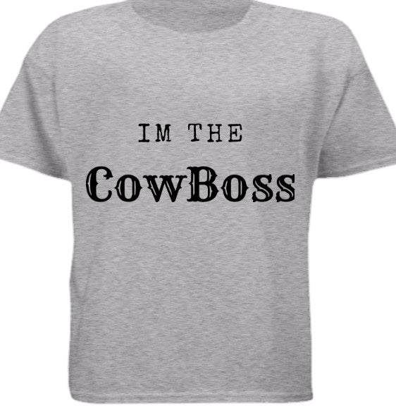 I'm the Cowboss Kids Shirt