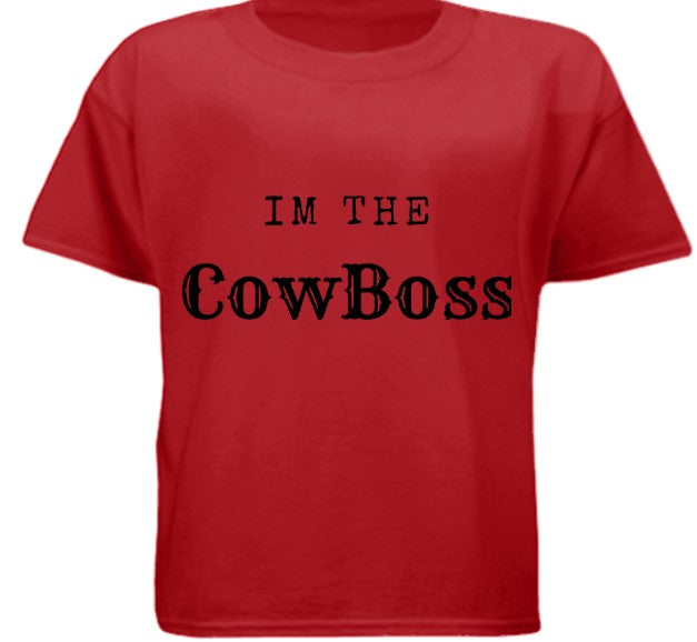 I'm the Cowboss Kids Shirt