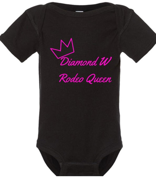 Diamond W Rodeo Queen Kids Shirt