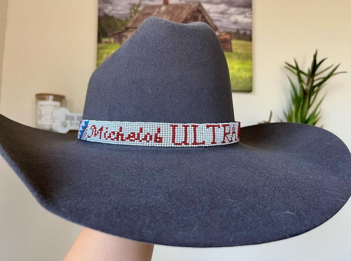 Custom Drink of Choice Hat Band