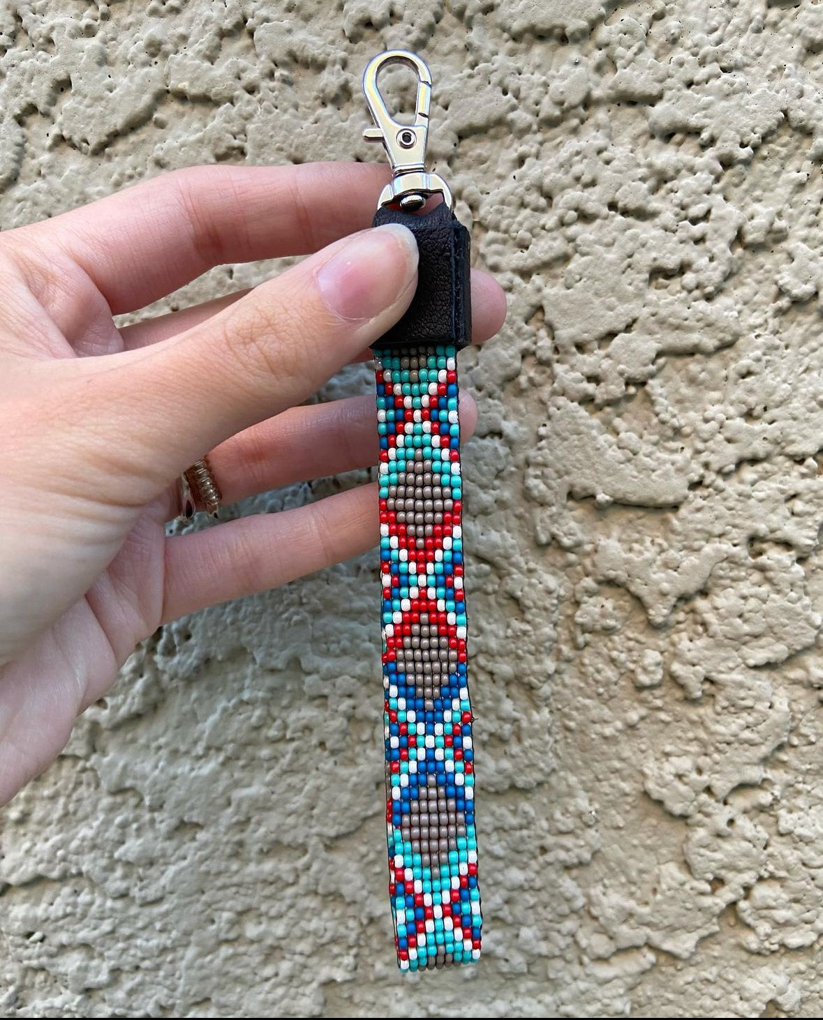 Custom Beaded Lanyard